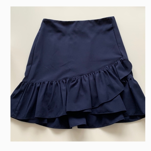 Barneys New York Deep Blue Skirt - Picture 1 of 3